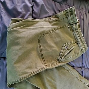 Torrid army green pants sz 16